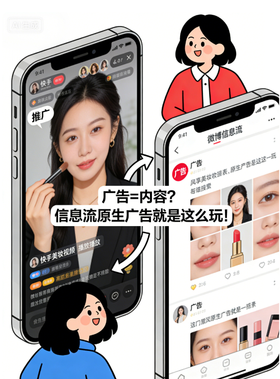 信息流原生廣告