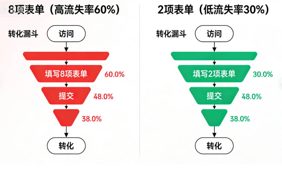 默認(rèn)“姓名+電話”組合，我家網(wǎng)易云廣告的轉(zhuǎn)化直接拉回30%！